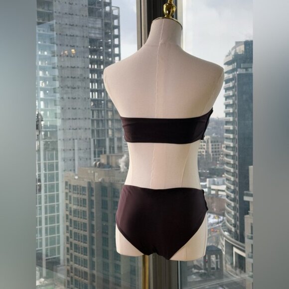 🆕 CHRISTOPHER ESBER 🧿 NWOT Brown Orbit Bikini Set - Sz AU 10 / US 6 - Picture 8 of 16